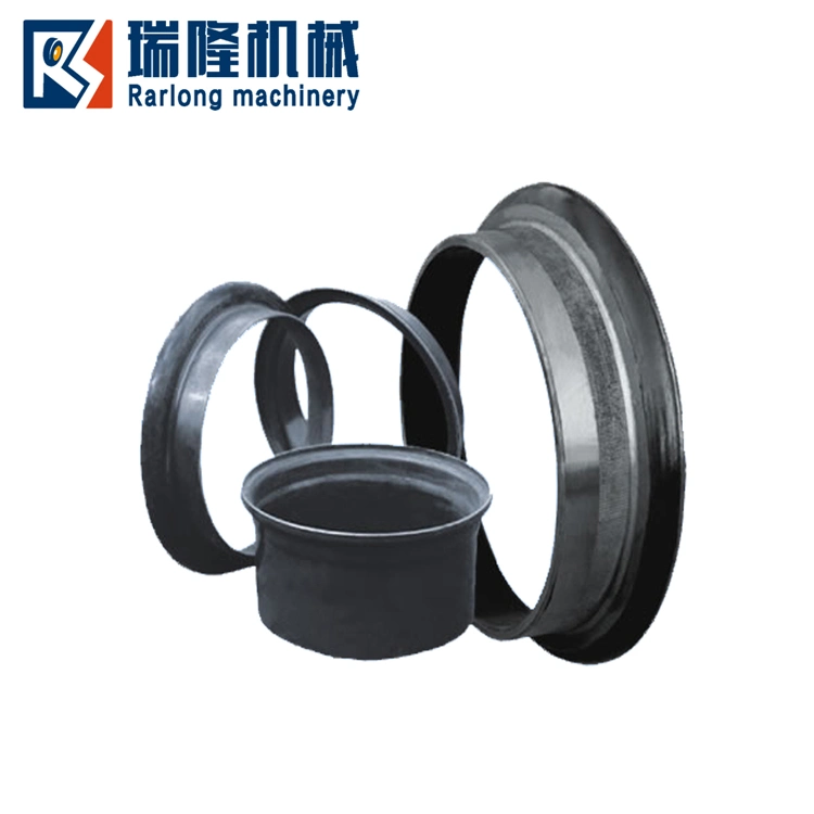 Customized Made Forklift Parts Disc Wheel Rim Press on Rim Steel Industrial Rear Forklift Rim