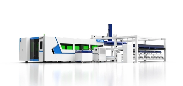 Tube Fiber Laser Schneidemaschine mit einer maximalen Belastung von 900kg/2000ibs