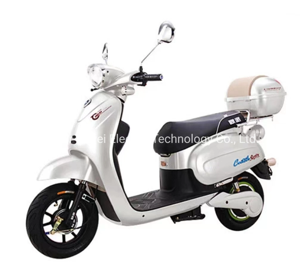 New Energy Electric Scooters, Electric Motor Scooters for Ladies with Tail Box