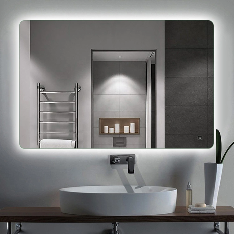 Apartamento moderno Casa de Banho IP44 Smart LED Mirror China Fornecedor