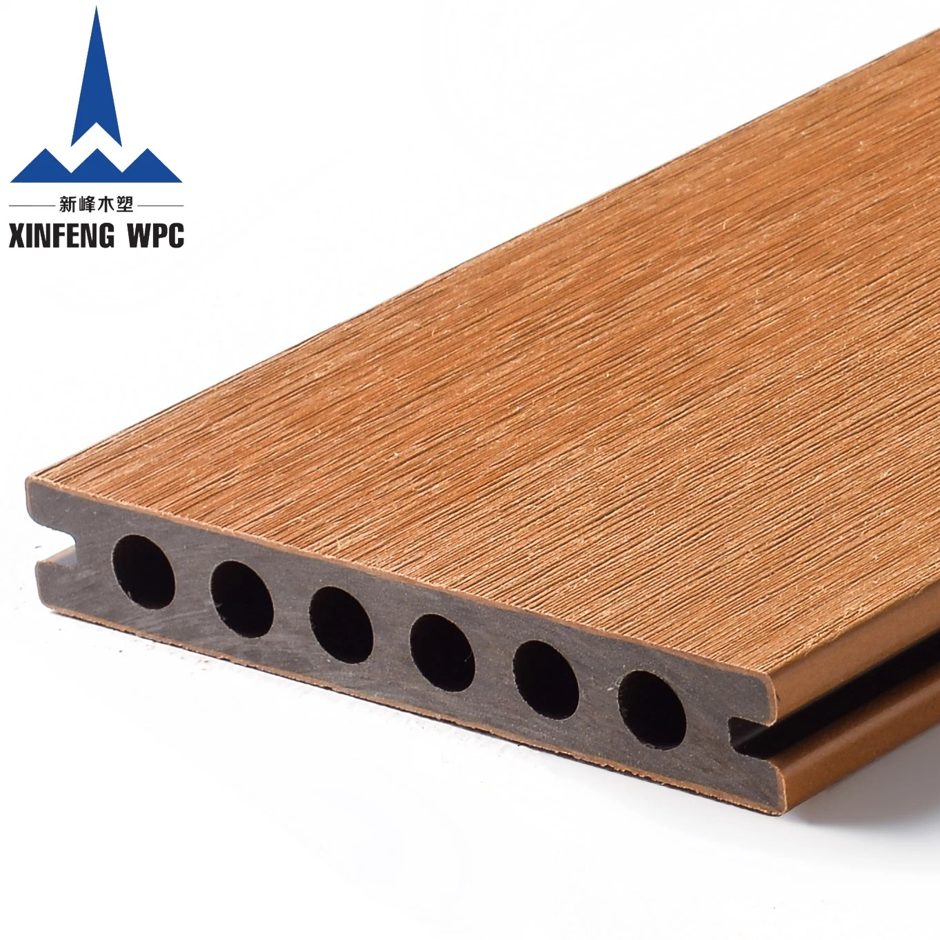 أرضية خشبية بلاستيكية عالية الجودة قابلة للطرد من الخشب مع أرضية WPC