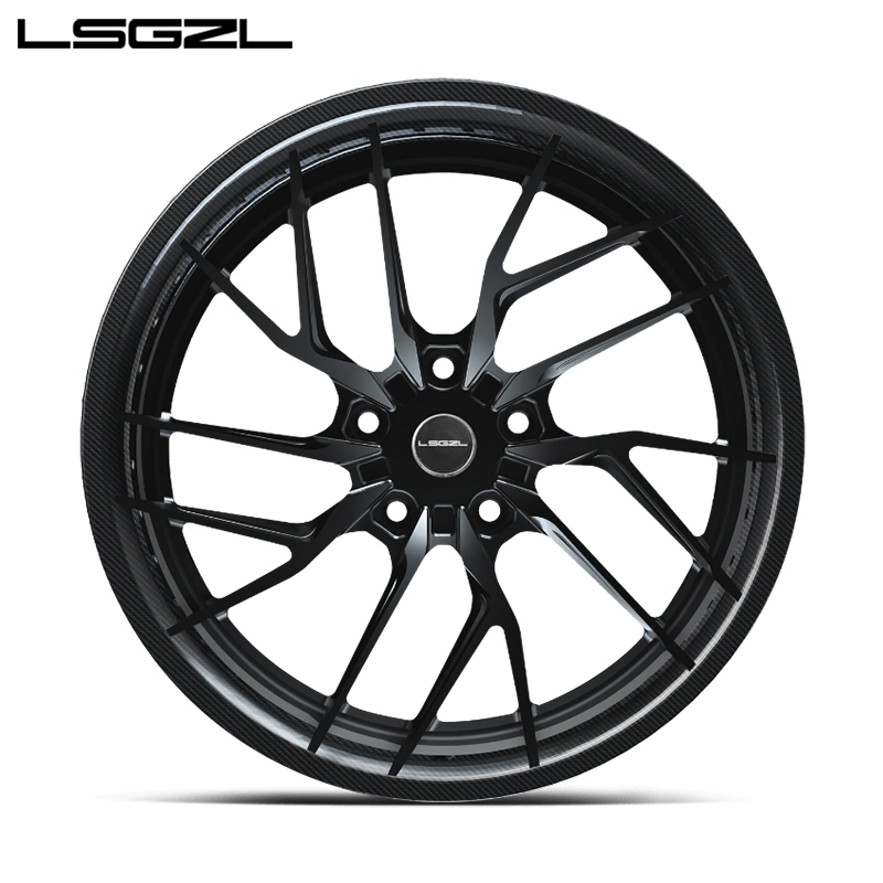 Custom Full Carbon Fiber Wheel Forged Spokes 18 19 20 21 Inch