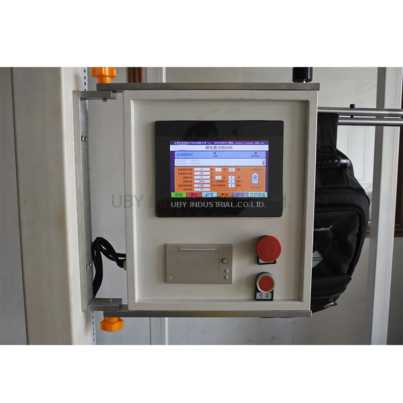 Electronic Oscillation Impact Testing Equipment for Bags Luggage Suitcase Impact Testing Machine