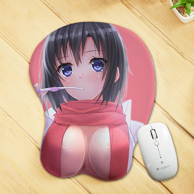 Heißer Verkauf Mouse Pad mit Handgelenkstütze Anime Arsch Maus Pad Comfort Handauflage Anti-Skid Ergonomisches Gaming-Mauspad