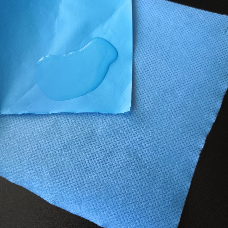 PP+PE Medical Material Coated Nonwoven Fabric for Surgical Pack Raw Material