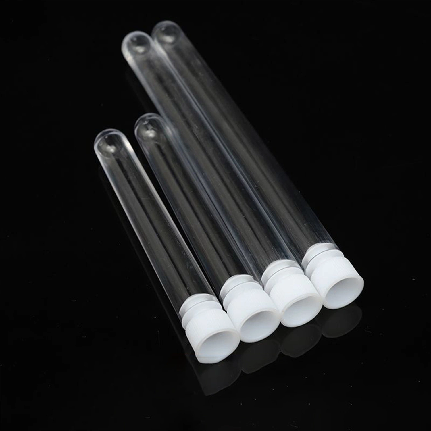 Laboratory Disposable Plastic PP Test Tubes Non-Sterile with or Without Cap for Virus Collection Tube 10ml