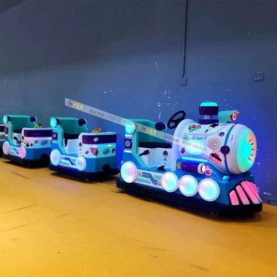 Personalizado de alta calidad Pequeño Tren Tren Multi-Ride Square alquiler Parque Infantil