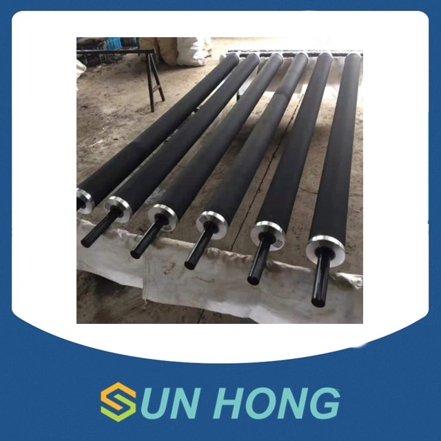 Rubber Curved Bow Roll for Kraft Paper Machine