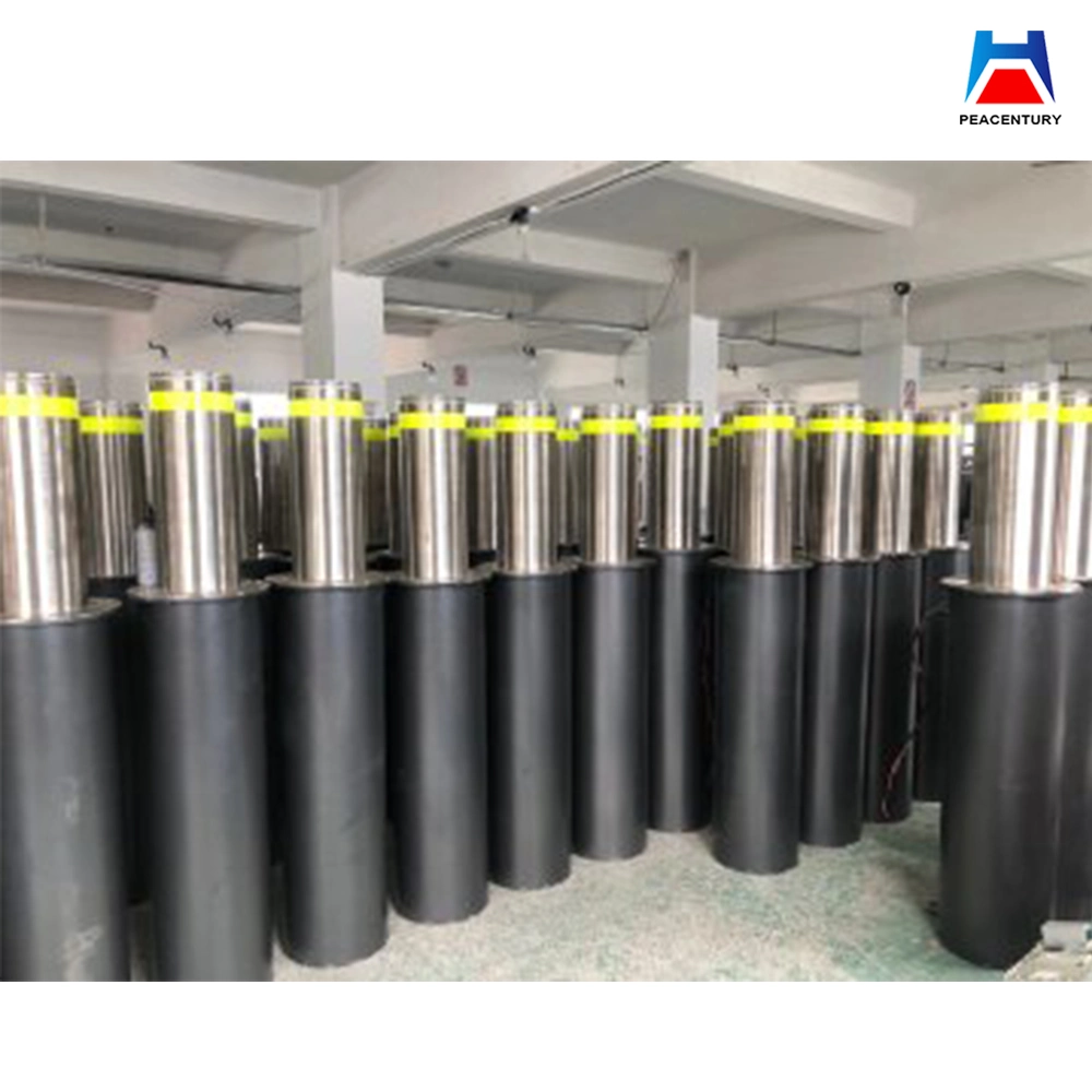 304 Stainless Steel Automatic Rising Electric Hydraulic Bollards