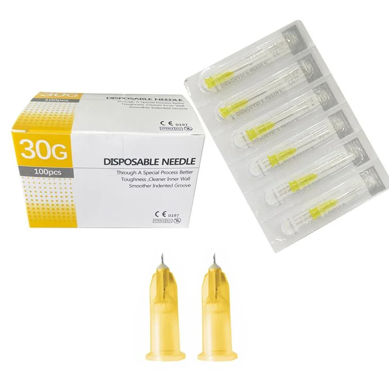 Factory Whole 30g 32g 34G Medical Sterile Hypodermic Needle for Filler Injection