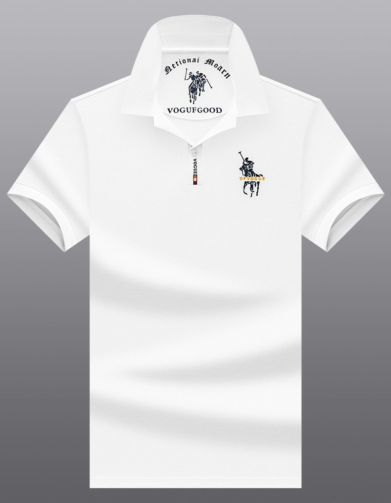 Venda por grosso de logotipo bordadas personalizados Plain Quick Dry masculina camisa Polo Golf Polo Shirts uniforme