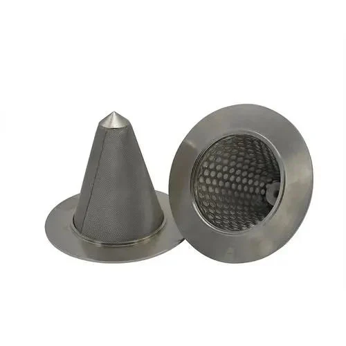 Stainless Steel Temporary Conical Filter Mesh for Gas Pipeline and Compressors