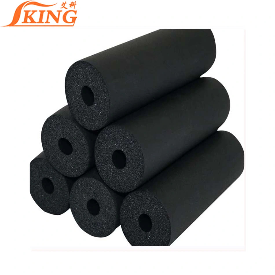 High Density Solar Air Conditioner Fire Resistant Rubber Foam Pipe