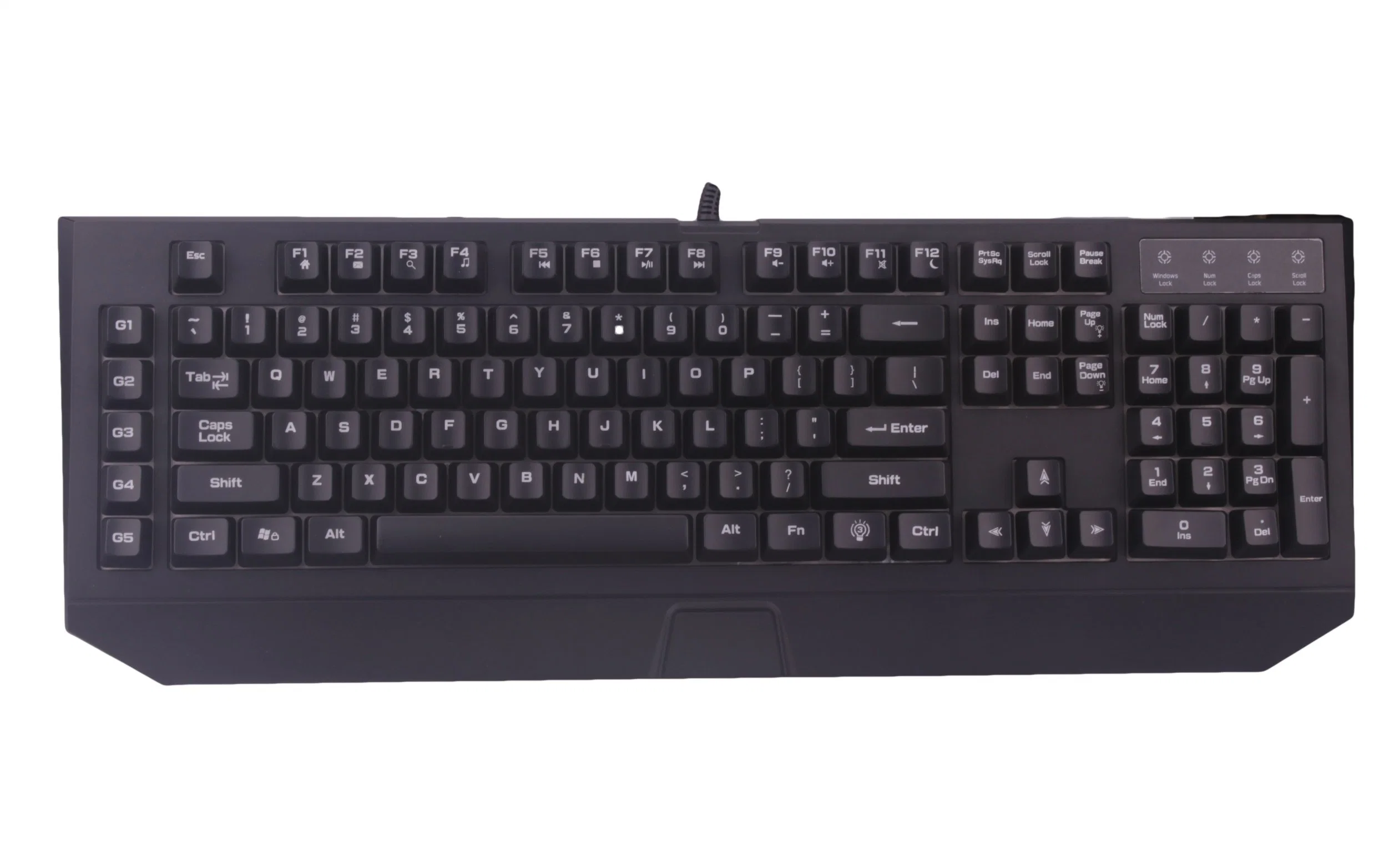 Brillo colorido retroiluminación Tyshen teclado para juegos para PC