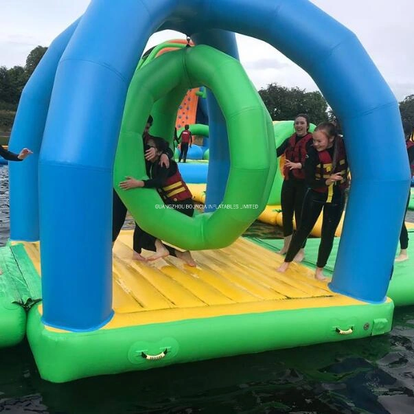 Hamaca agua juego para el Parque de Atracciones Parque infantil exterior juguetes inflables
