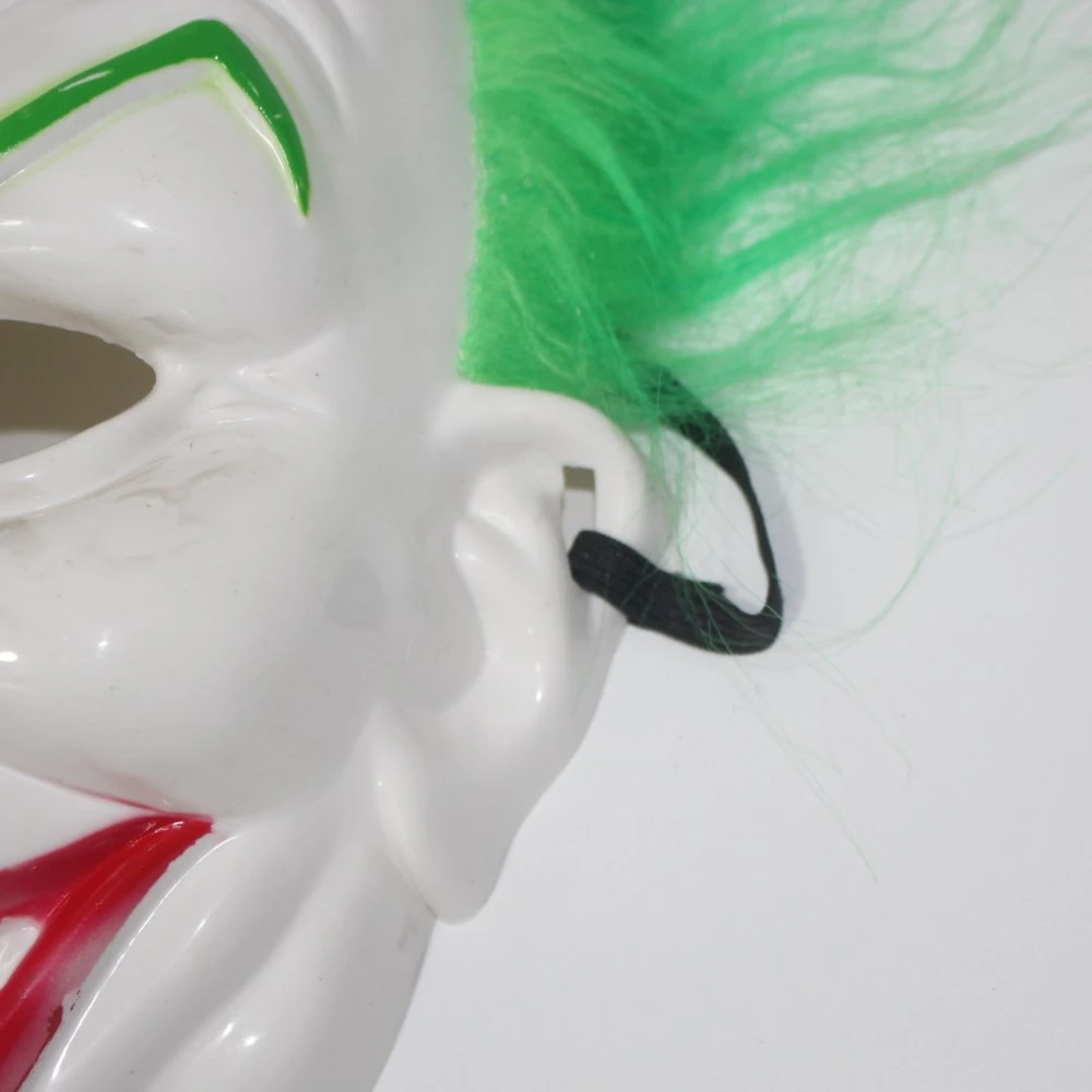 Manufacturers Wholesale/Supplier Green Hair Clown Mask Costumes Party Masks Scary Role Play Halloween Masks