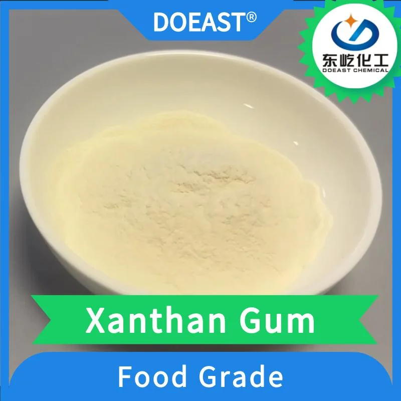 Сертифицирована ISO Питание ингредиент загуститель стабилизирующие Xanthan Gum