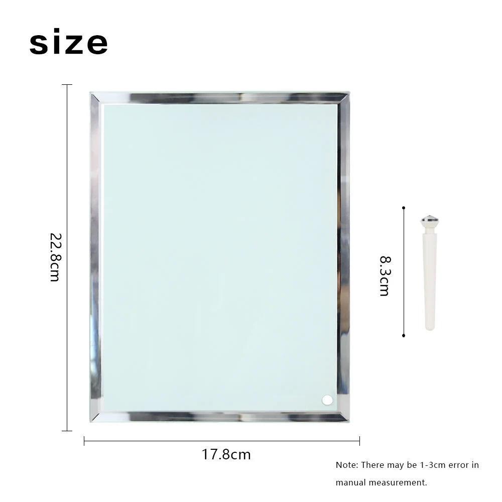 Sublimation Glass Photo Frame Bl-01 180*230mm Custom 3D Sublimation Glass Cube Photo Frame