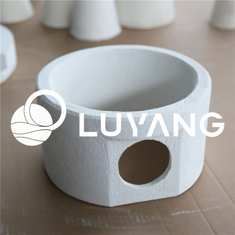 High Temperature Vertical Tube Furnace Ceramic Fiber Shape Formed Vacuum Insulation