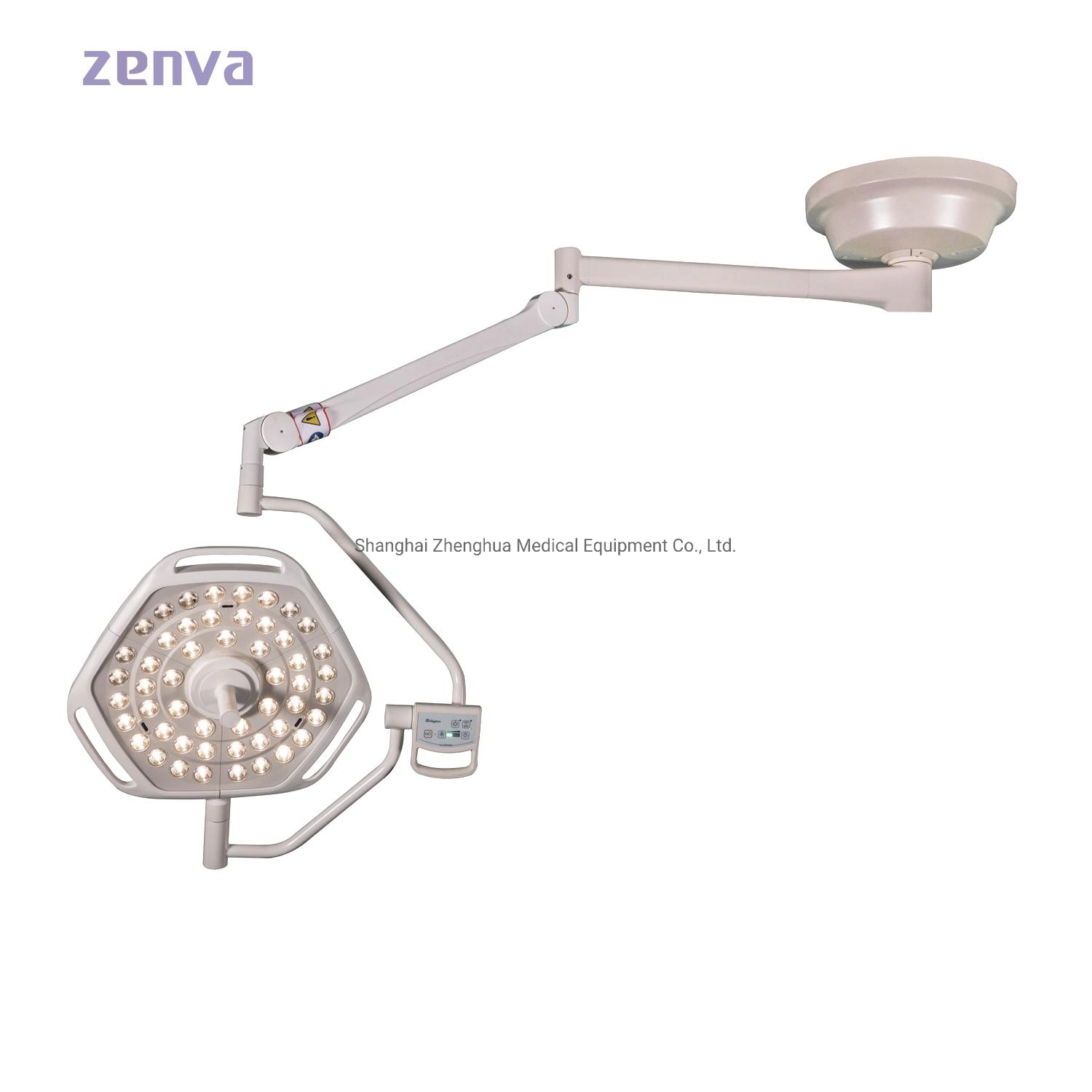 Zenva Single Arm Ceiling-Mounted Medical Surgical Operating Lamp