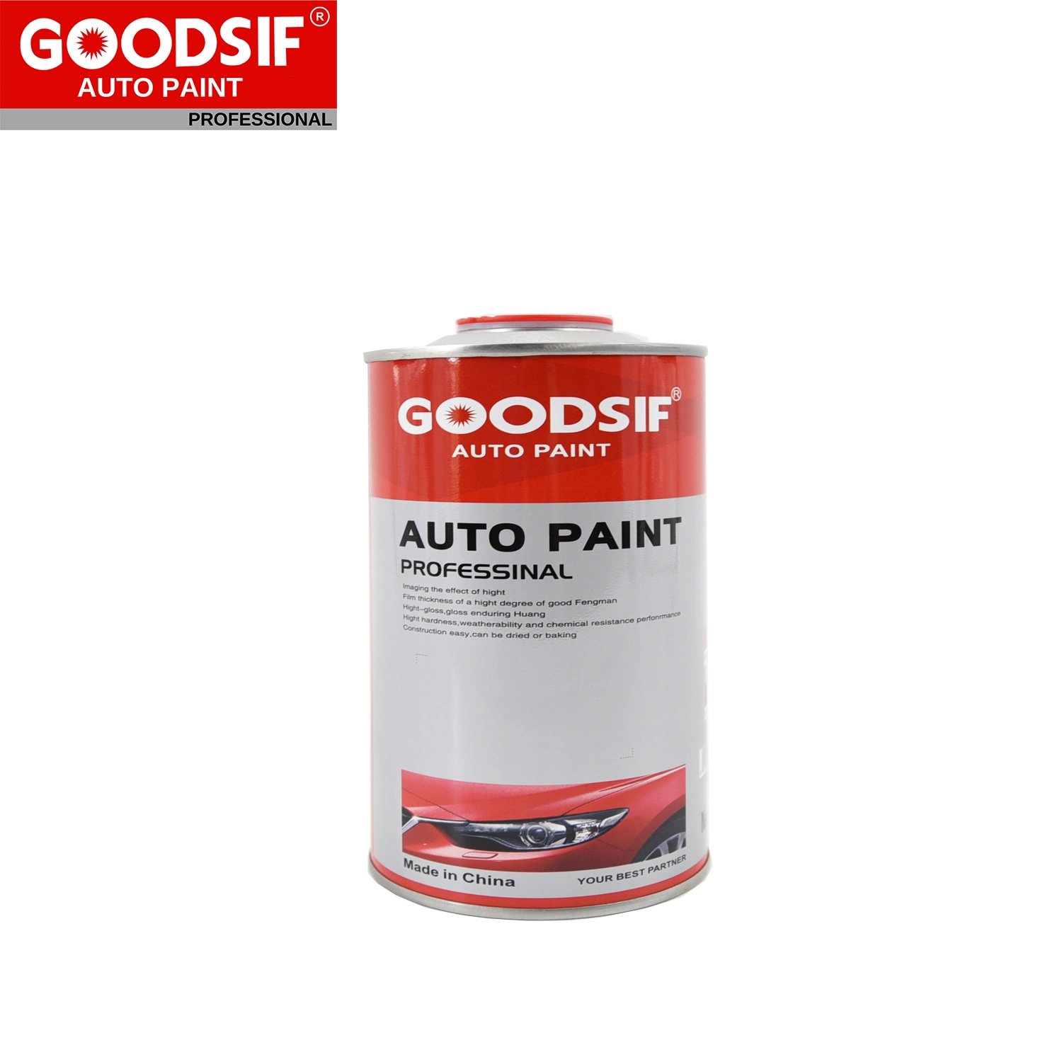 Hohe Feste Auto-Farbe Beste Qualität 8000 Clear Coat Acryl Automotive Paint Transparent Lack für Auto Paint Base Coat