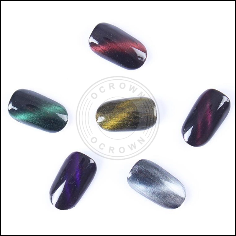 3D Cat Eye Magnetic Chameleon UV Gel Polish Pigment Powder