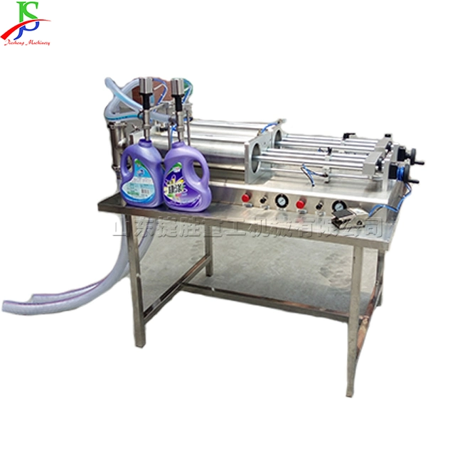 Double Head 15L Anticorrosive Liquid Filling Machine Beverage Industry Filling Machine