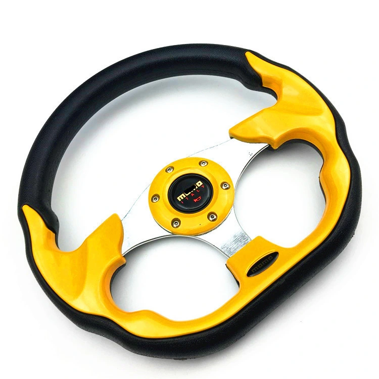 Automobile Parts Car Steering Wheel Customized Shape Color