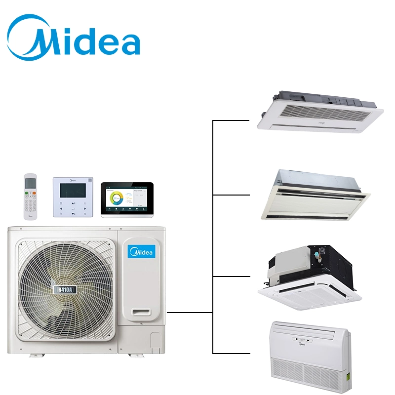 Midea Smart 16kw Easy Installation Light Commercial Mini Industrial Aircondition Air Cooler System Multi Split AC Unit
