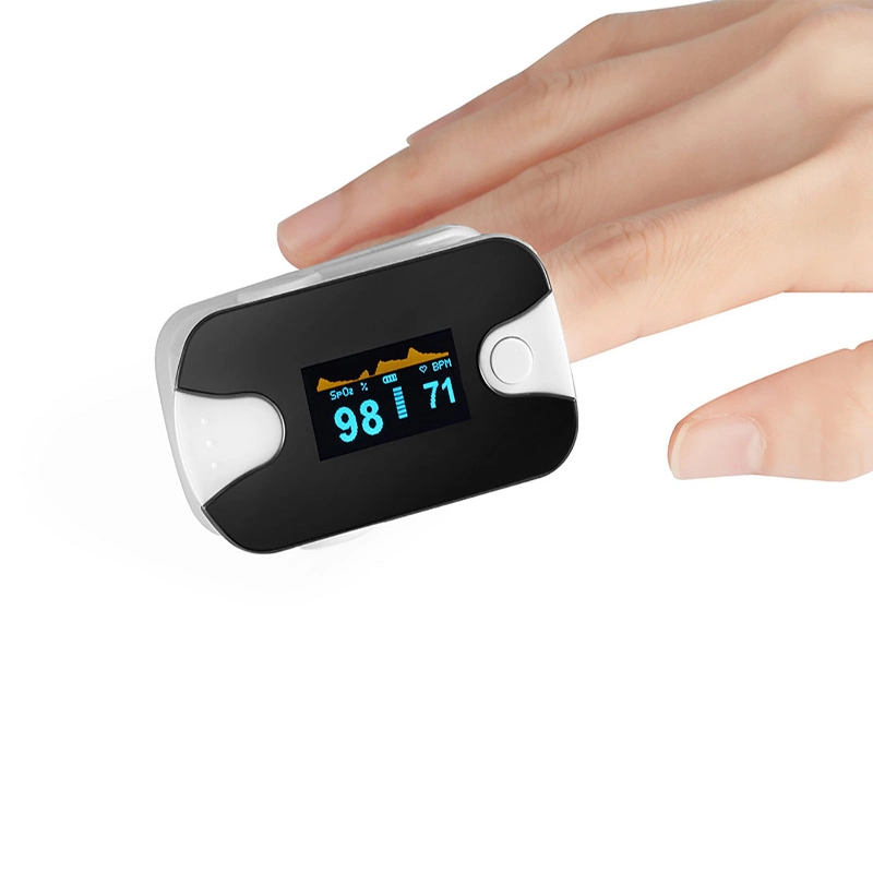 High quality/High cost performance Pulse Oximeter and Heart Rate Monitor Ce&FDA Certified Color Display Model