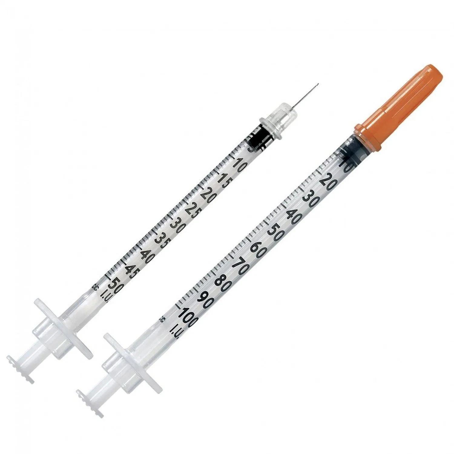 Wholesale/Supplier CE/FDA Approved Disposable Insulin Syringe 50/101units