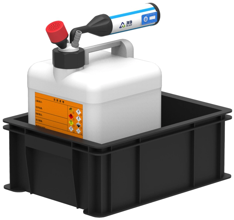 التخلص من النفايات الكيميائية الخطرة في مختبرات HPLC