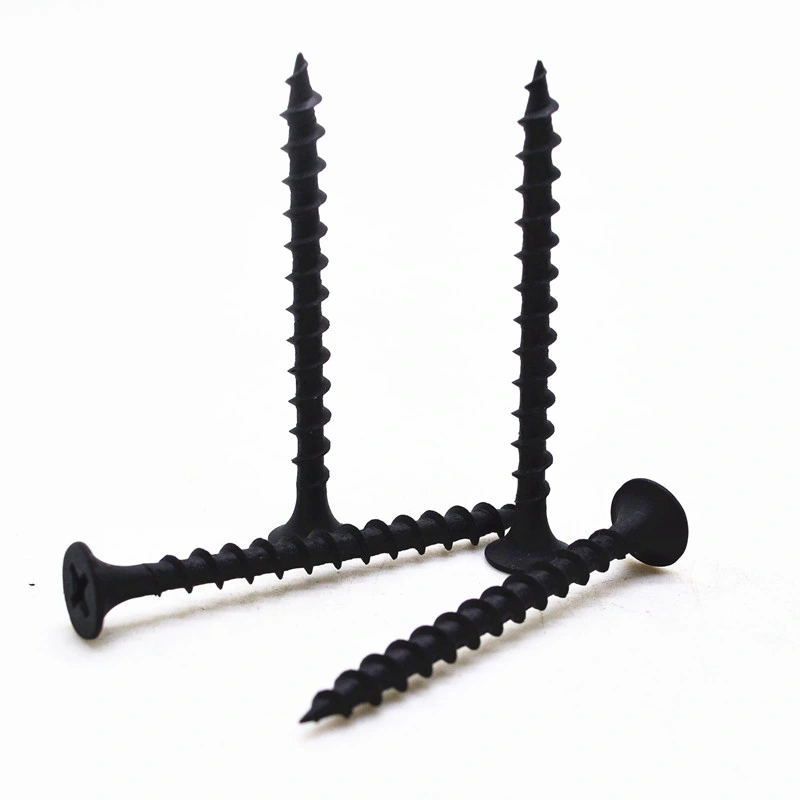 Bugle Head Gypsum Board 3.5X25 Black Drywall Screw