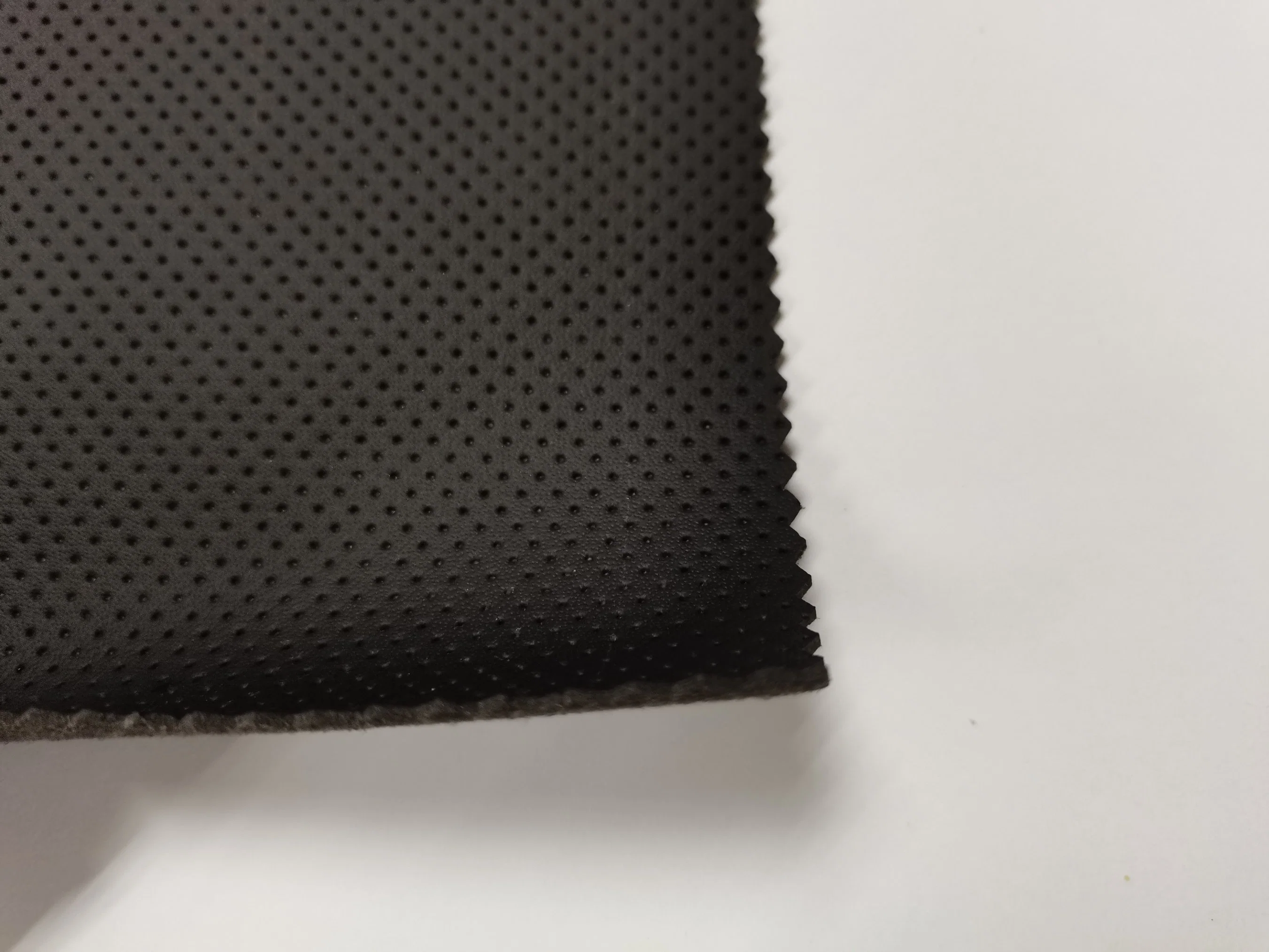 Auto Leather Automotive Huafon High Quality Fire Resistant Perforated Synthetic Leather