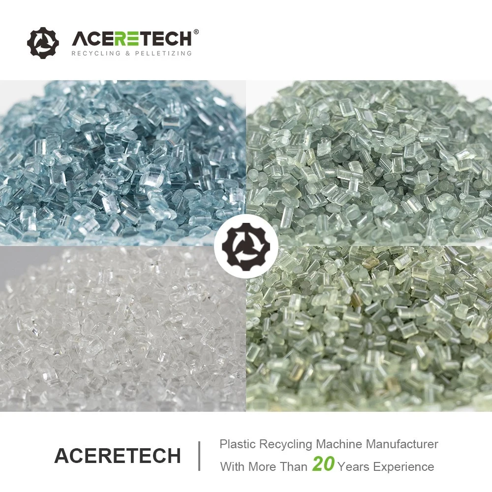 Aceretech Economic China PVB Flakes Recycle Plastic Pelletizer Machine