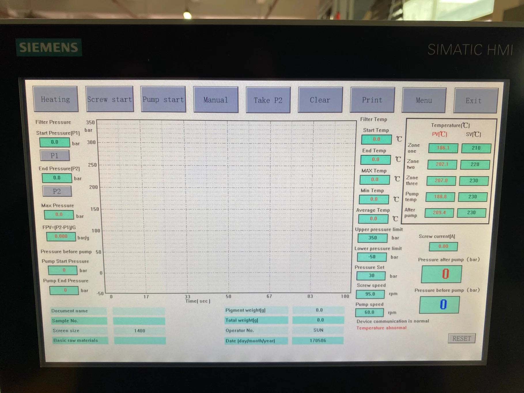 Single Screw Extruder Price/Pressure Filtration Testing Equipment for Checking Impurities in Polymer