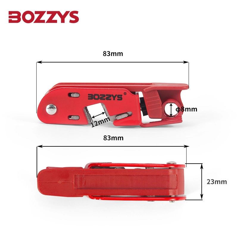 Industrial Two-Way Multi-Pole Medium Circuit Breaker Lockout Device, No Tools Needed for 120 and 240 Volt Breakers