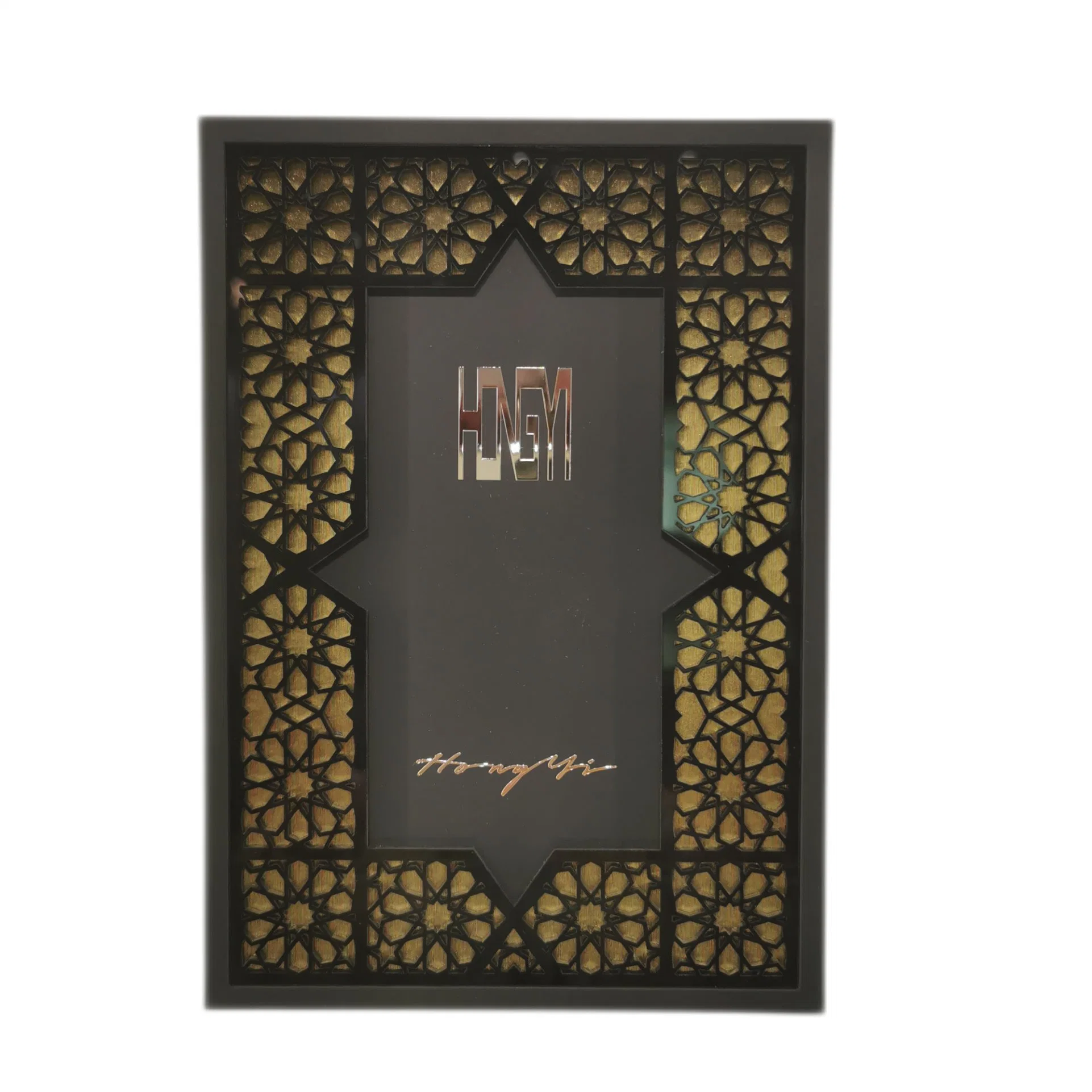 Hongyi petite boîte de bijoux en bois unique Art Craft porcelaine avec Verrouillez les parfums MDF