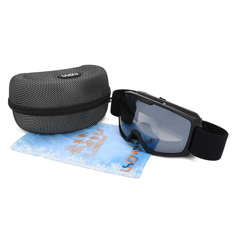 Gafas protectoras deportivas de invierno TPU Frame Anti UV Skiing Gafas Gafas de patinaje