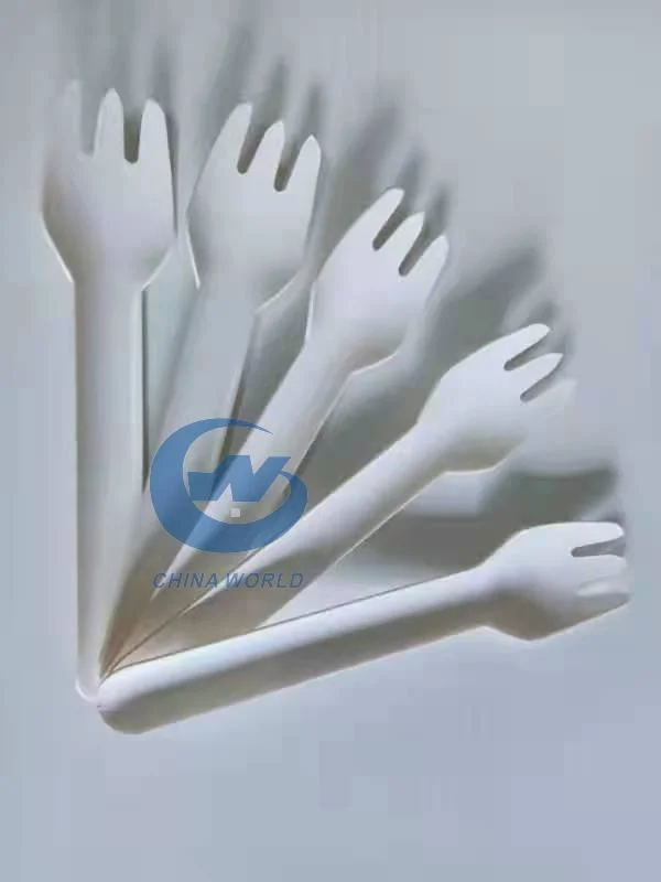 High quality/High cost performance  Disposable Paper Spoon Fork Knife Cutlery Set