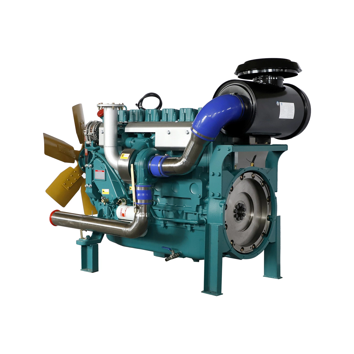 محرك ديزل مخصص مبرد بالمياه بالجملة مصنع / ست أسطوانات محرك ديزل يستخدم لمجموعات مولدات الطاقة بسعر تنافسي