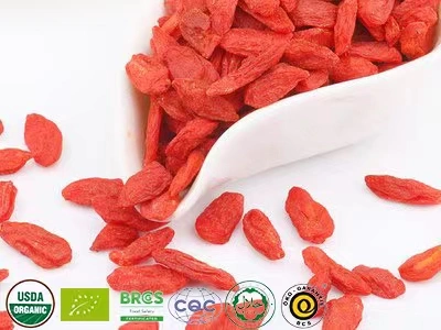 La UE estándar Goji Berry del Tíbet Qinghai China y ha Certificación de la UE