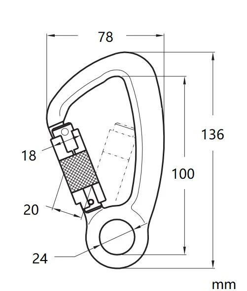 Hot Forging Parts Rigging Hardware Accessories Marine Hardware Drop Forged Carbon Steel Container Corner Lashing D Ring and Hook with Wrap