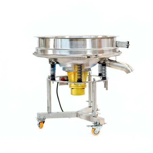 Automatic Mobile Circular Fine Powder Coffee Juice Vibrating Screen Wheat Filter Sieving Machine