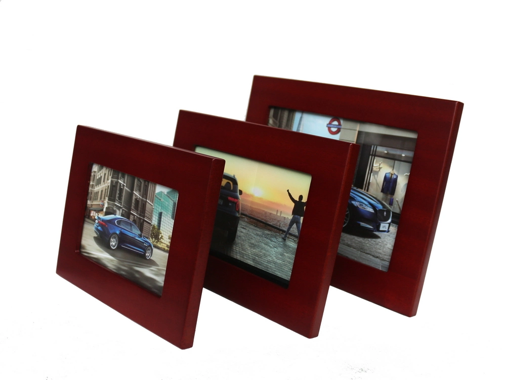 Rosewood Piano Finish Wooden Photo Frame