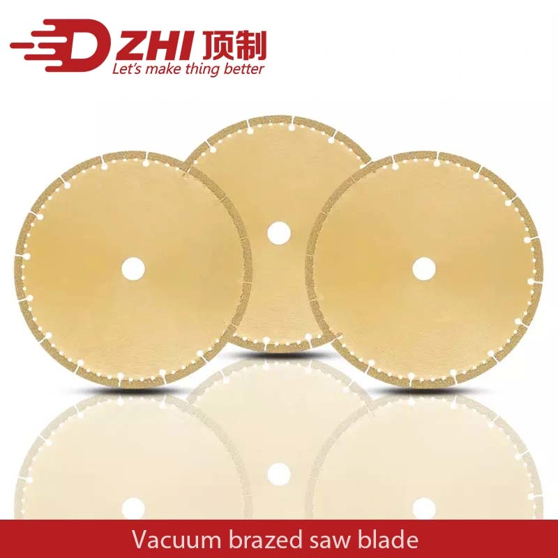 Vacuum Brazed Diamond Saw Blade Cutting Disc for Metal Stainless Steel Iron Concrete Abrasive for Angle Grinder