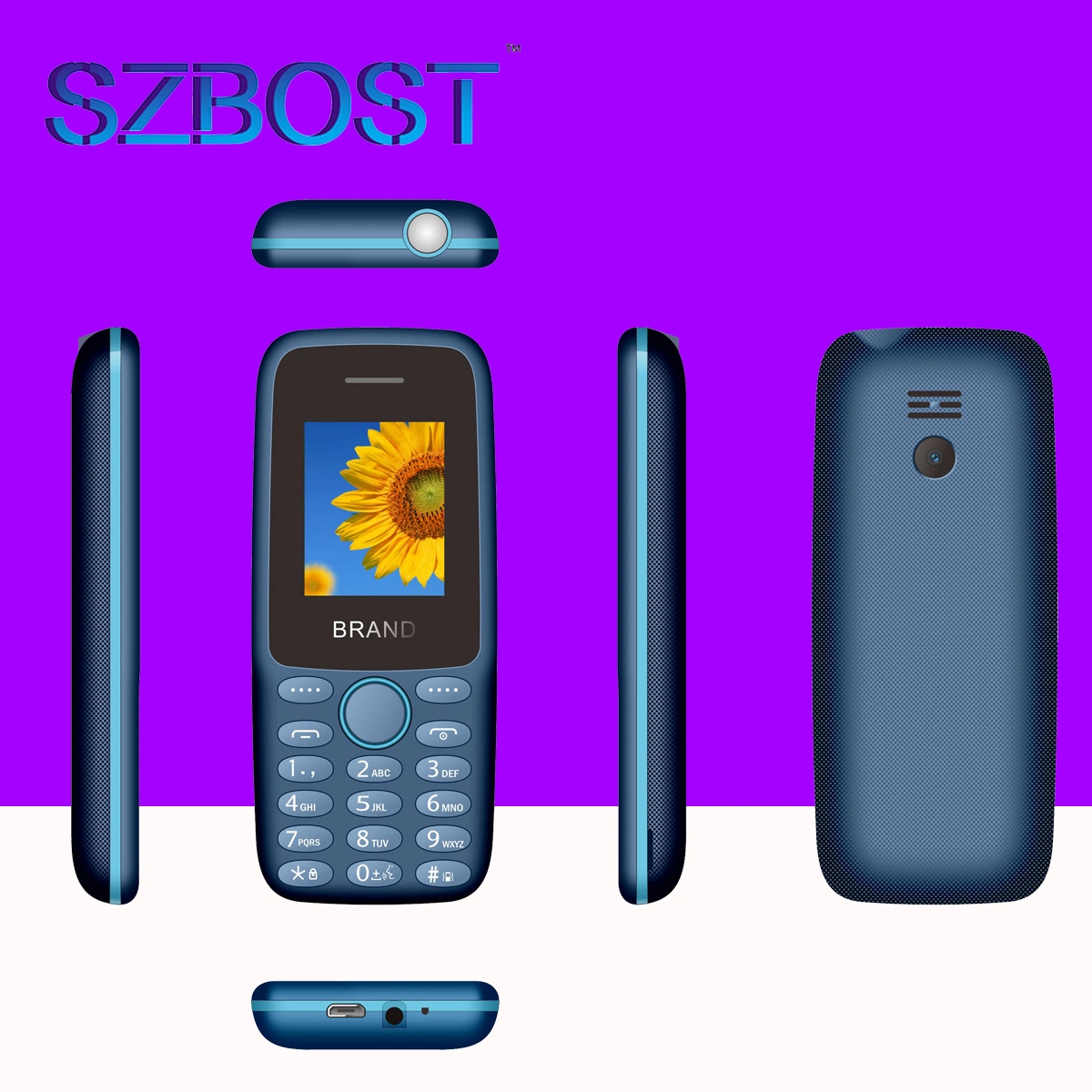 4G Bar Feature Phones New Cheapest Mobile Online Game Mobile Phone