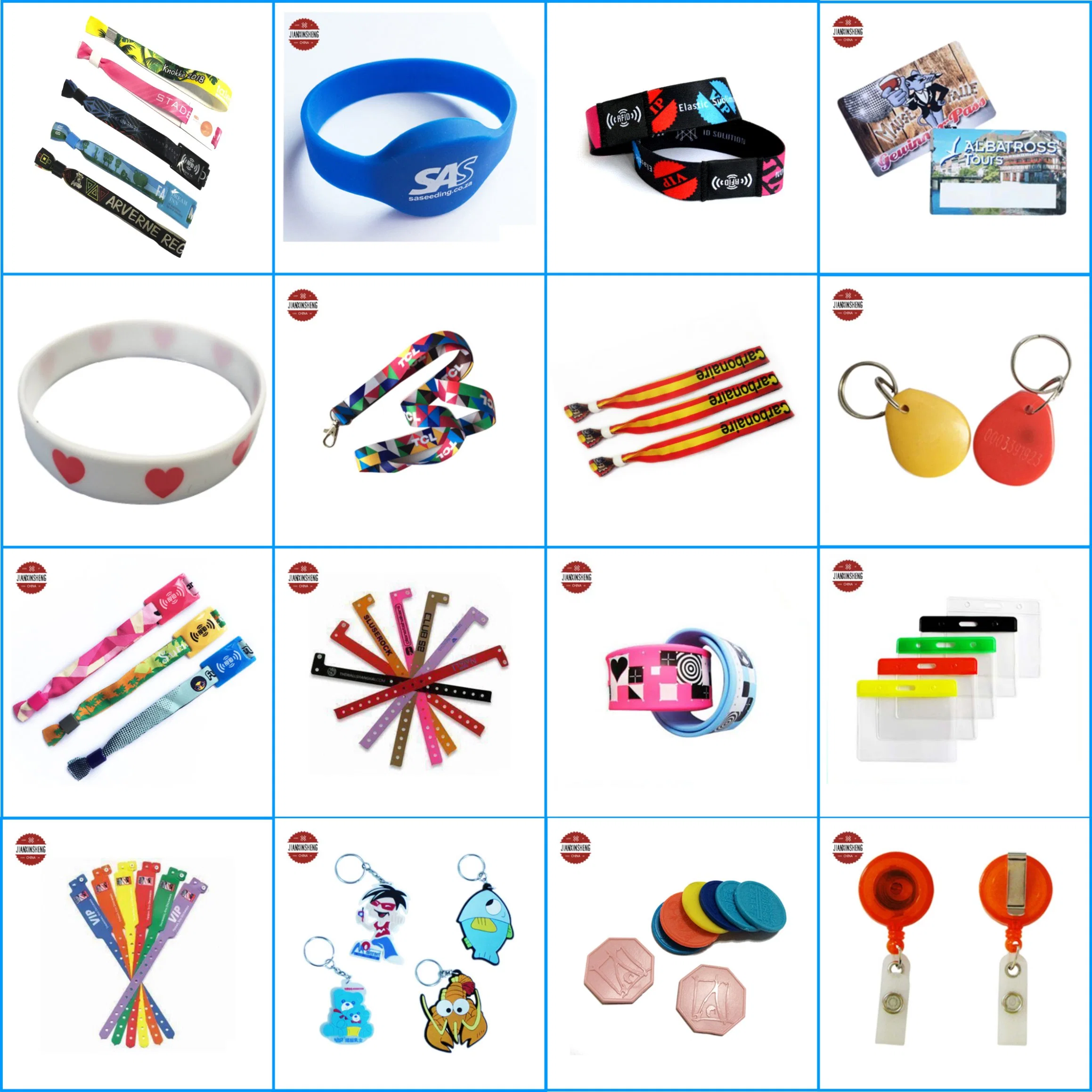 Factory Cheap Price Custom Multi-Color Logo VIP Badge Card Backstage Passes Card with Polyester Lanyard