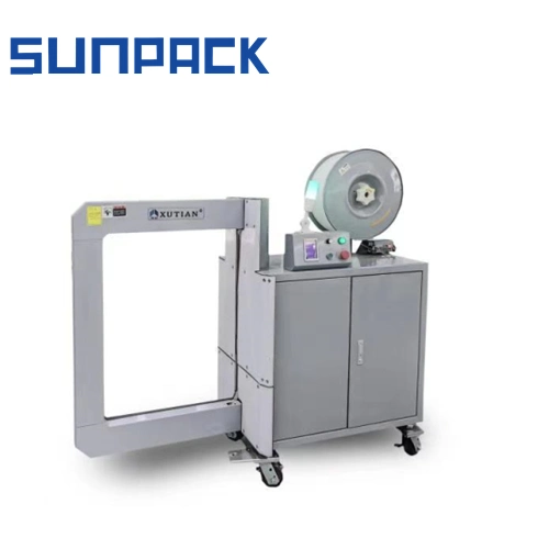 Sunpack Side Arch Automatic Strapping Machine Cheap Strapping Packing Line