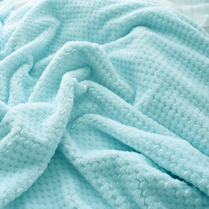 Polyester Jacquard Coral Fleece for Blanket